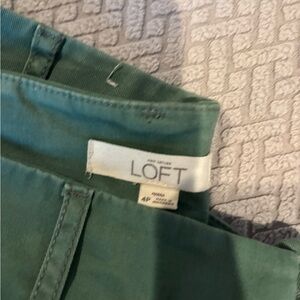 LOFT Forest Green Trousers